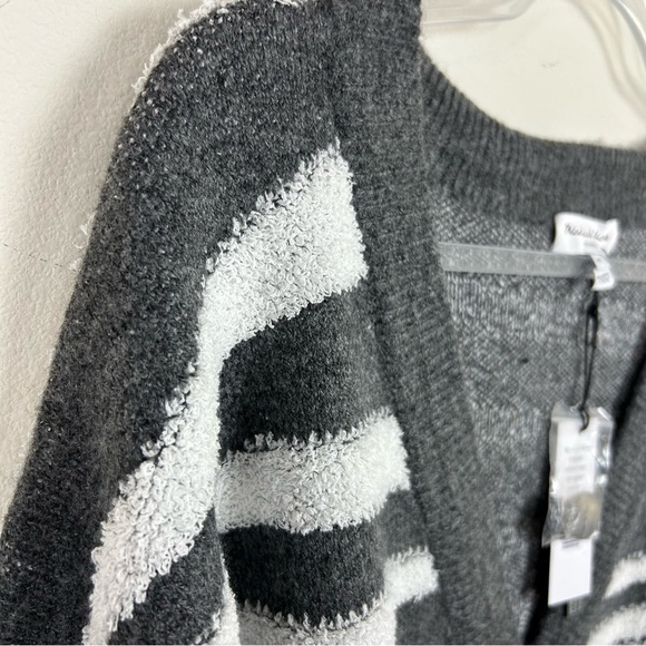 NWT Michael Stars Los Angeles Nell Cardigan Long sleeve button front size: 2X - Picture 9 of 13